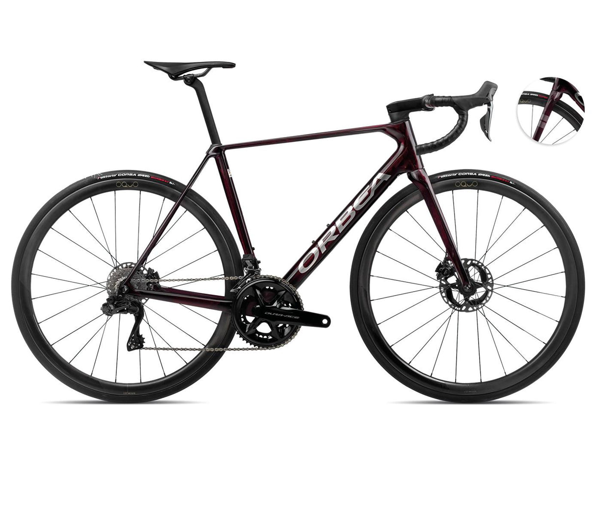 ORCA M10iLTD PWR Wine Red - Titanium (Gloss)