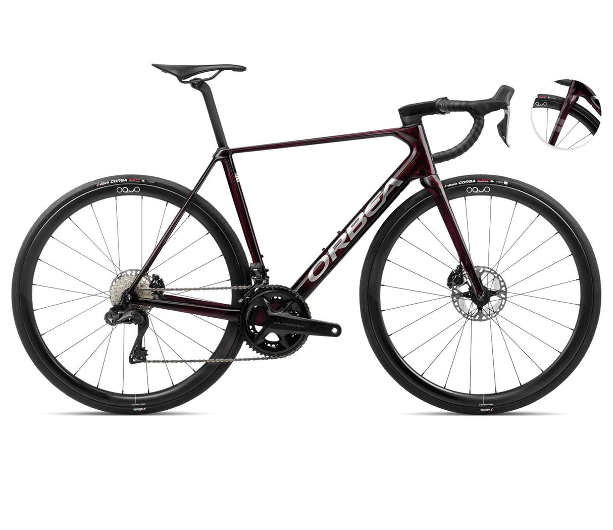 ORCA M20iTEAM Wine Red - Titanium (Gloss)
