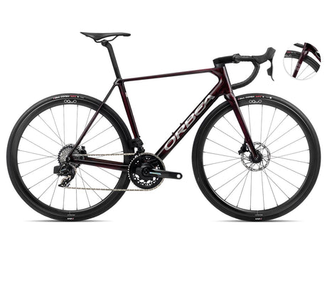 ORCA M21eTEAM PWR Wine Red - Titanium (Gloss)