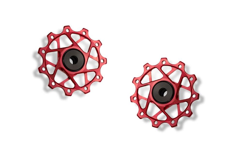 Shimano Schaltwerkrollen, 11T/11T, 11/12-fach - rot