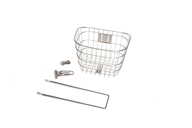 Front Basket - Stainless Steel - silber