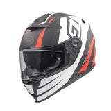 Integralhelm Devil GT 92 BM - schwarz-weiss-rot