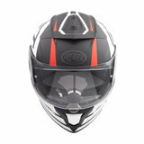 Integralhelm Devil GT 92 BM - schwarz-weiss-rot