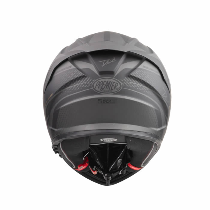 Integralhelm Devil PR 9 BM BE - grau-schwarz