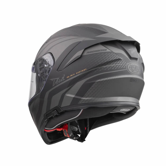 Integralhelm Devil PR 9 BM BE - grau-schwarz