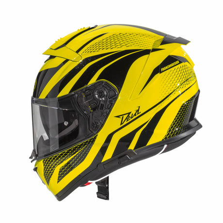 Integralhelm Devil PR Fluo - gelb-schwarz
