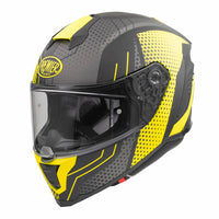 Integralhelm Hyper BP Y 9 BM - schwarz-grau-gelb