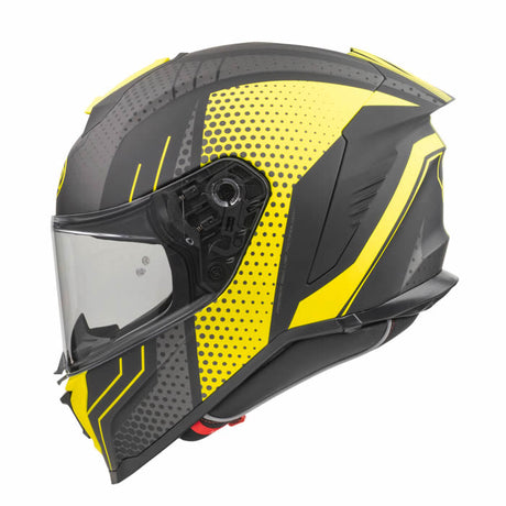 Integralhelm Hyper BP Y 9 BM - schwarz-grau-gelb
