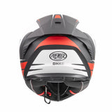 Integralhelm Hyper DE 92 BM - weiss-schwarz-rot