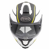 Integralhelm Hyper DE Y 9 BM - weiss-schwarz-gelb