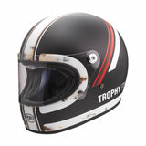 Integralhelm Trophy DO 92 BM O.S. schwarz-weiss-rot