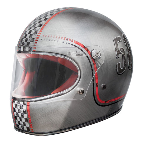 Integralhelm Vintage Trophy FL OLD STYLE CHROMED