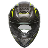 Integralhelm Vyrus EM Y17 - silber-fluo gelb-weiss