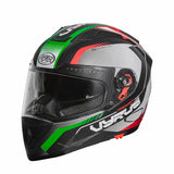 Integralhelm Vyrus MP IT BM - schwarz-grün-rot