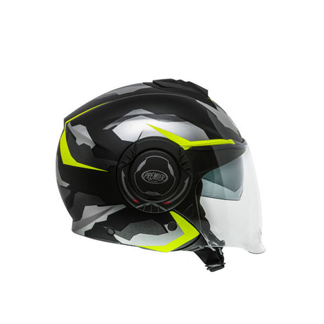 Jethelm Cool Camo YELLOW FLUO BM