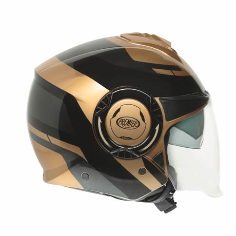 Jethelm Cool OPT 19 - schwarz-grau-bronze