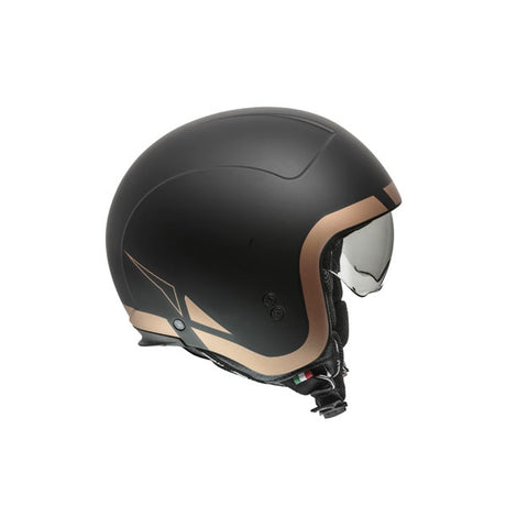 Jethelm Rocker LN 19BM - matt schwarz-bronze