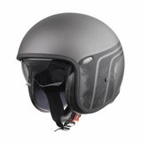 Jethelm Vintage BTR 17 BM - grau matt