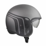 Jethelm Vintage BTR 17 BM - grau matt