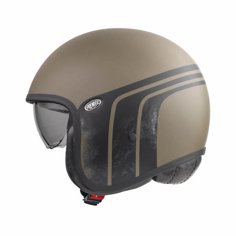 Jethelm Vintage BTR BM - olive-schwarz