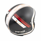 Jethelm Vintage DO 92 BM O.S. - schwarz-beige-rot
