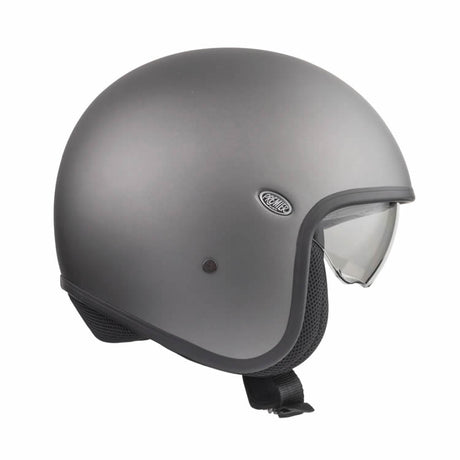 Jethelm Vintage U 17 BM - grau matt