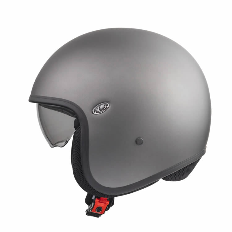 Jethelm Vintage U 17 BM - grau matt