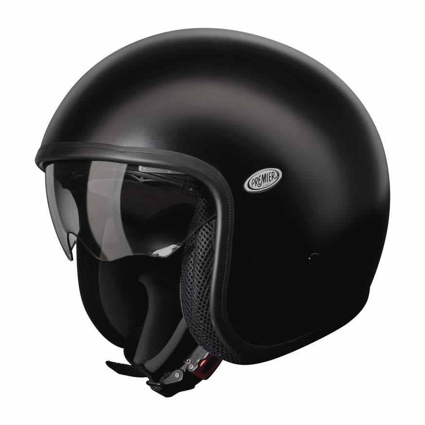 Jethelm Vintage U9 BM - schwarz