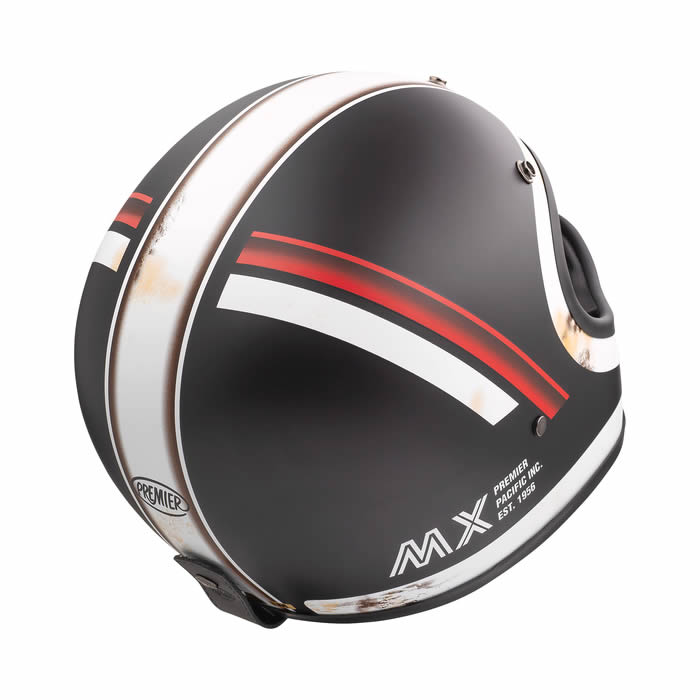 Motocrosshelm MX DO 92 BM O.S. - schwarz matt-beige matt-rot matt