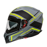 Vyrus ND Y GREY BM matt grau-fluo gelb-schwarz