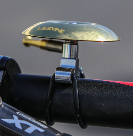 Classic Shallow Messing Klingel - gold