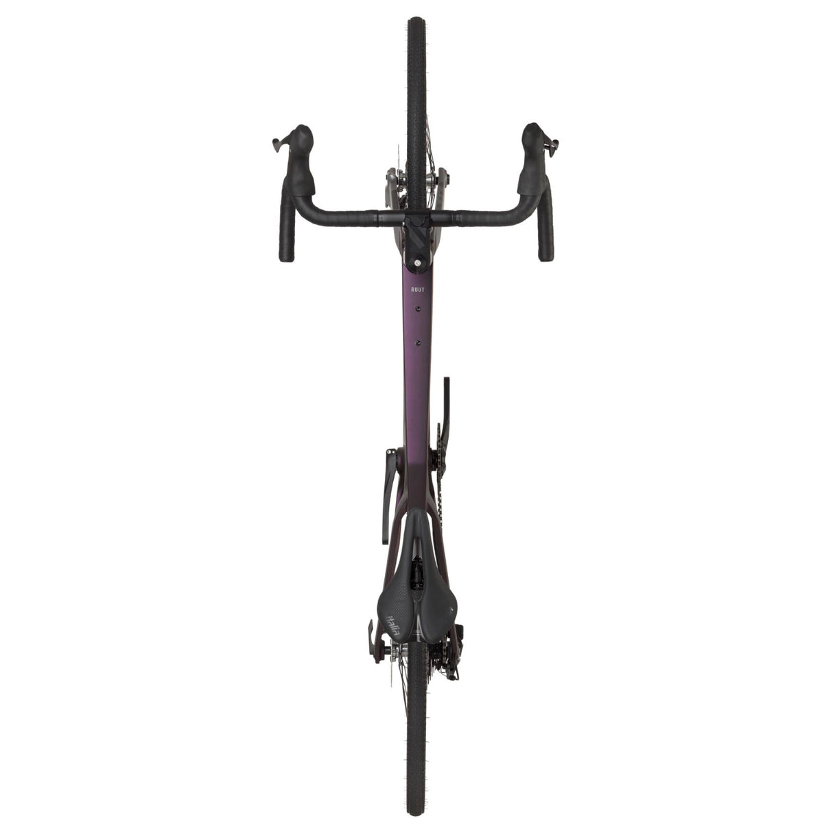 Ruut CF2 G2 Gravel Plus Bike - Aubergine/Silver