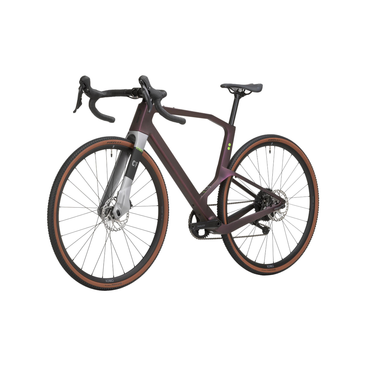 Ruut CF2 G2 Gravel Plus Bike - Aubergine/Silver