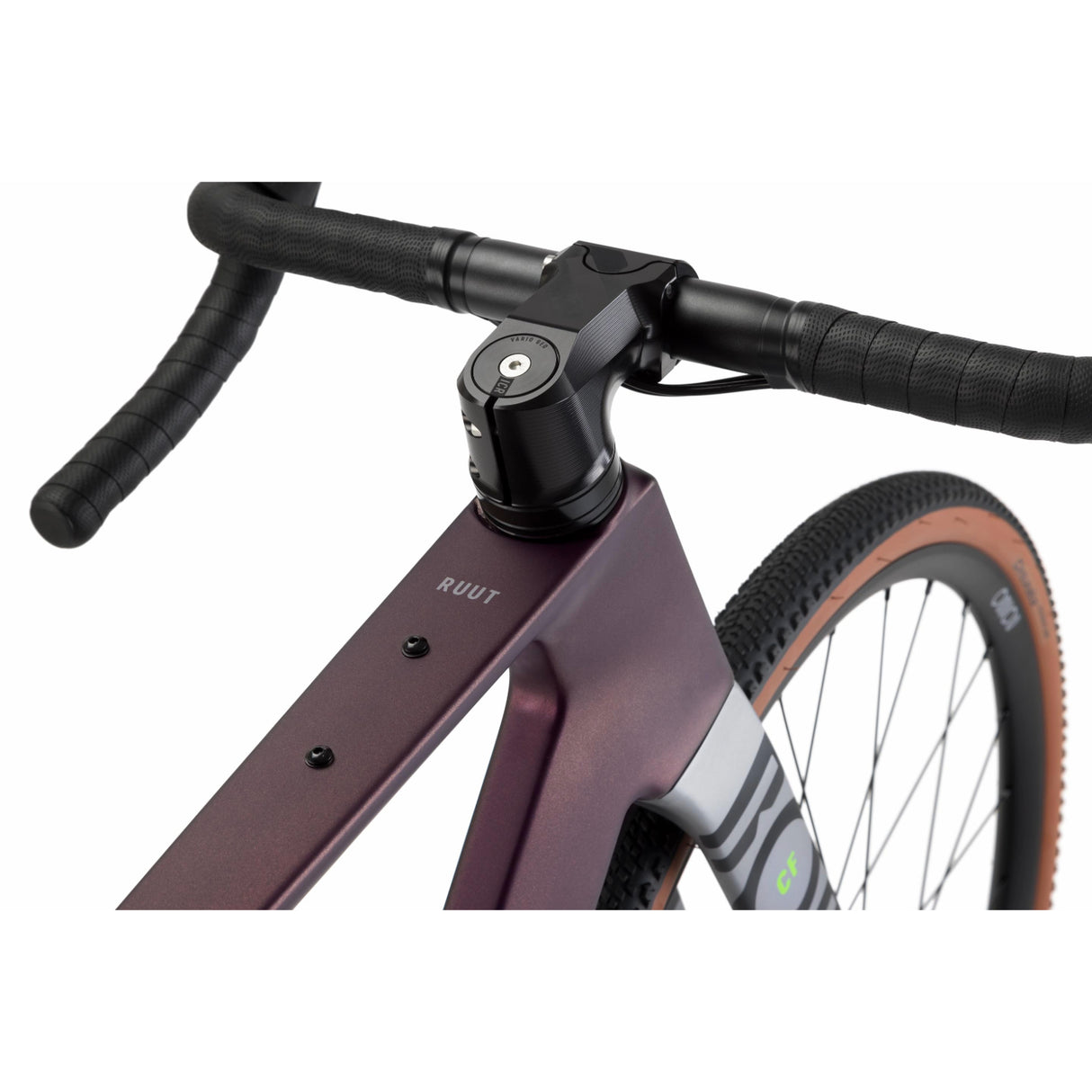 Ruut CF2 G2 Gravel Plus Bike - Aubergine/Silver