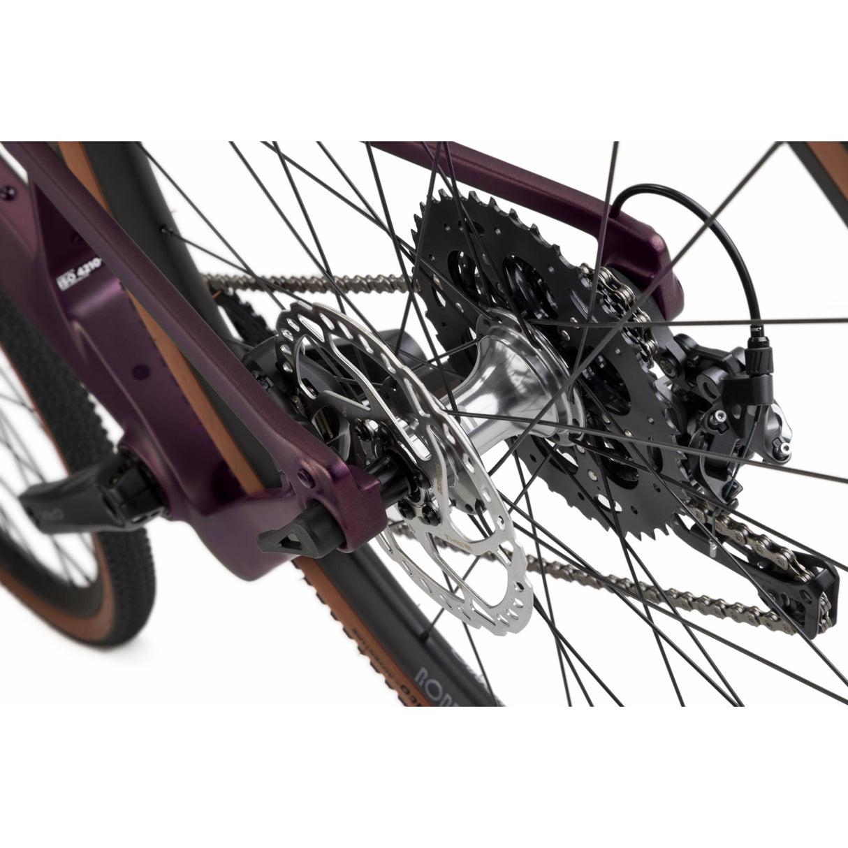 Ruut CF2 G2 Gravel Plus Bike - Aubergine/Silver