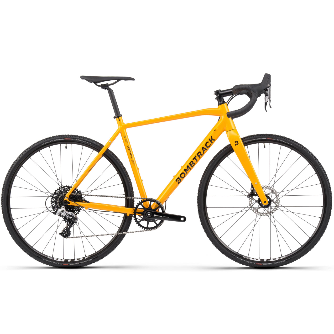 Bombtrack Gravel Bike Tension - matt melon yellow 49 cm