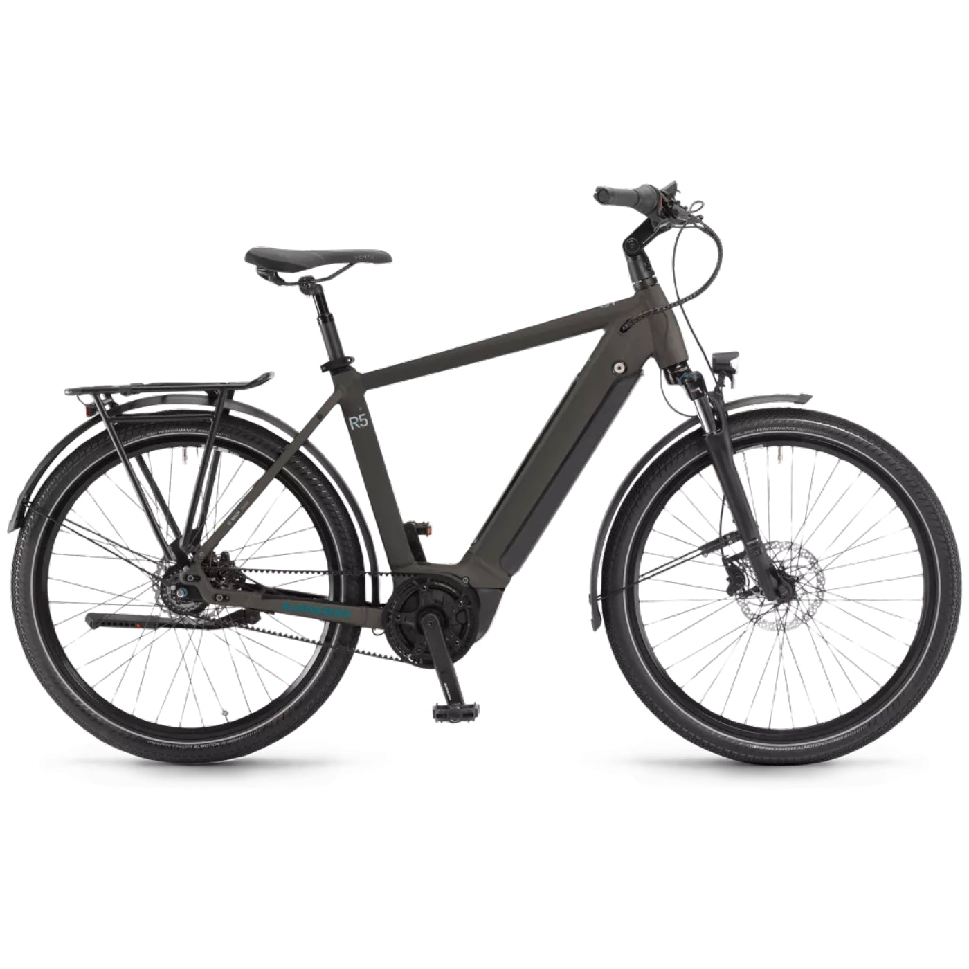 Winora E-Trekkingrad Sinus R5 High - Peat matt 60 cm