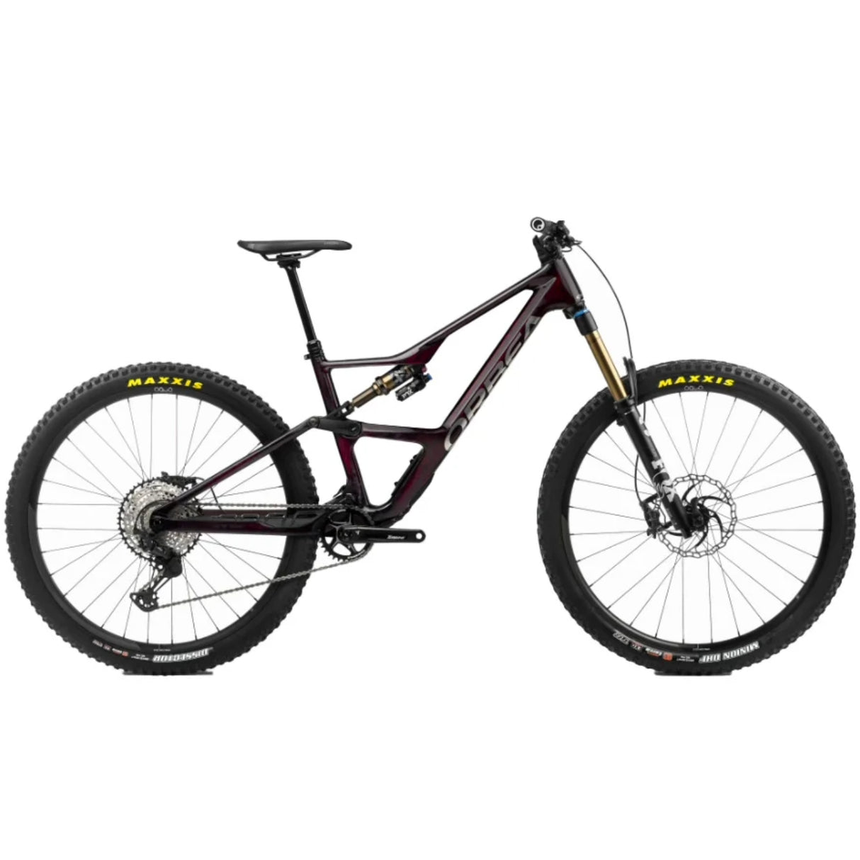 OCCAM LT M10 - Wine Red Carbon View - Titan (Gloss)