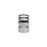 Steuersatzspacer Kit - chrome