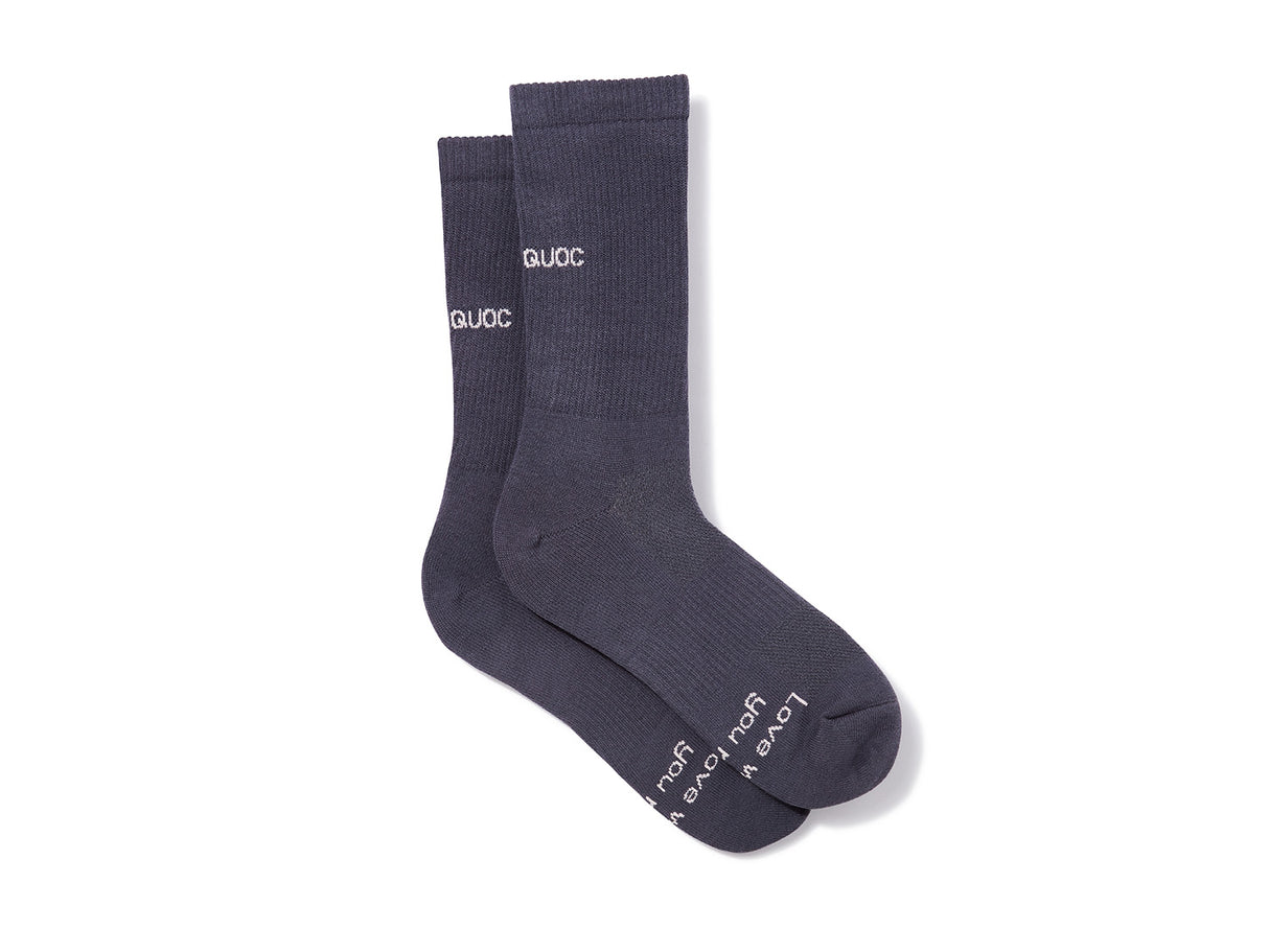 All Road Sock - charcoal