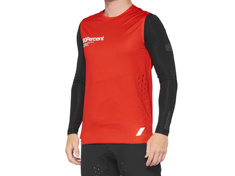 R-Core Concept Sleeveless Jersey - red