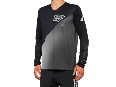R-Core X Long Sleeve Jersey - black/grey