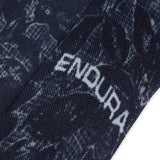 Grid Floral LTD Print Socke - Schwarz