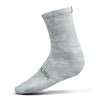Grid Floral LTD Print Socke - Grau