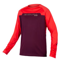 Maglia MT500 Burner (manica lunga) - melanzana