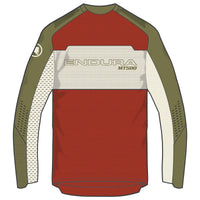 MT500 Burner Lite Trikot (langarm) - Brick Red
