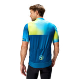 Bitmap Block FS260 Print Jersey - Barra Blue