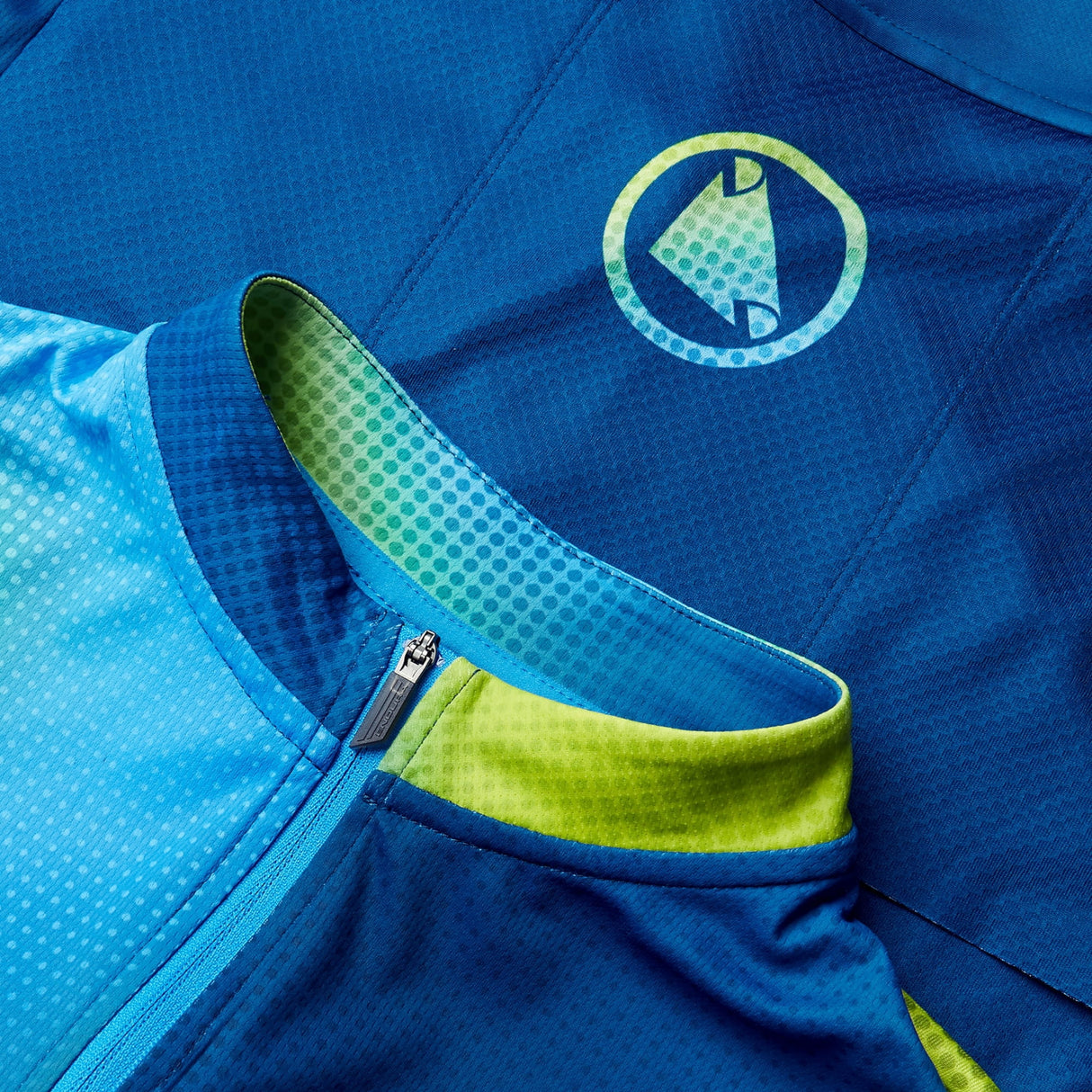 Bitmap Block FS260 Print Jersey - Barra Blue