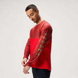 Core Printed Tee Jersey - Flame Red