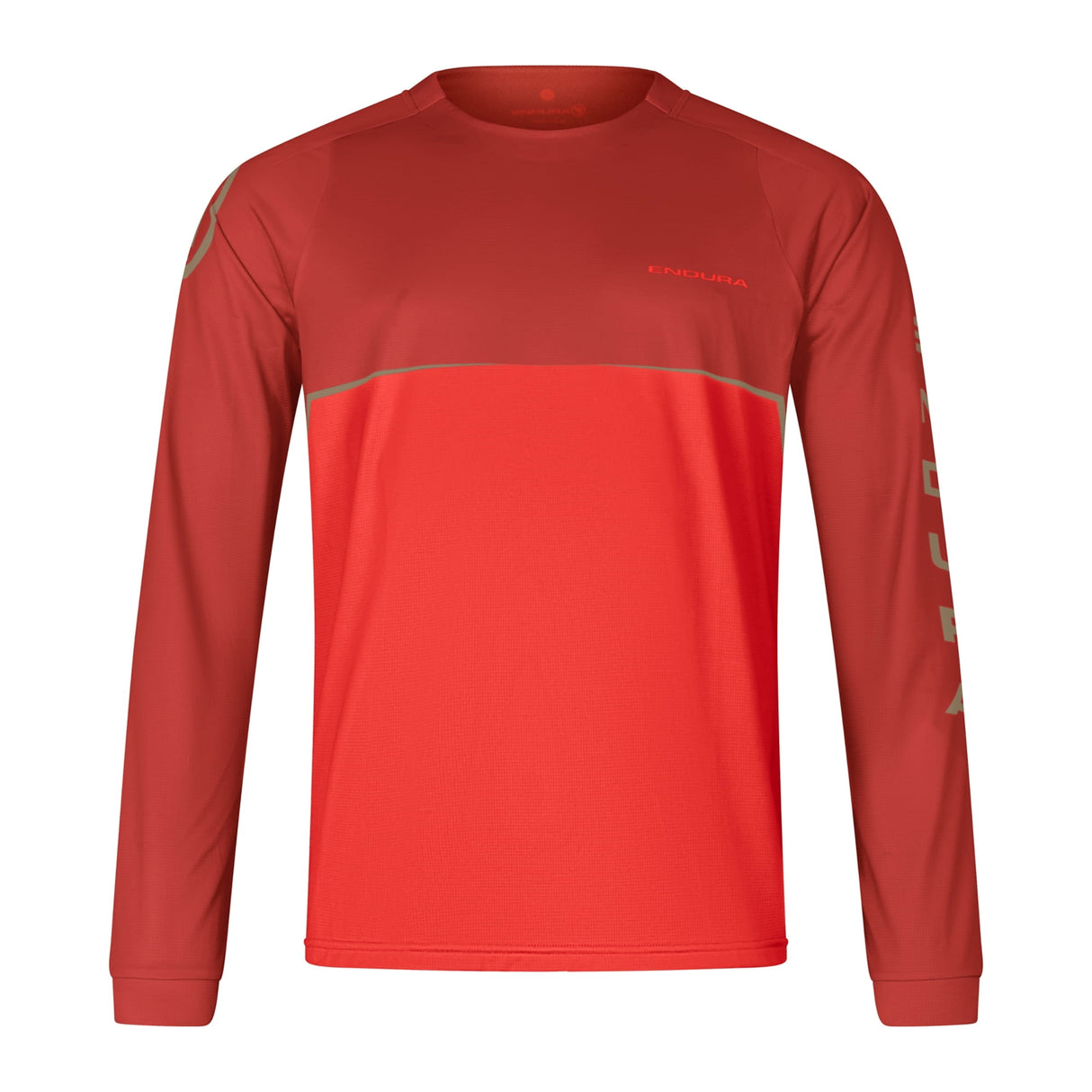 Core Printed Tee Jersey - Flame Red